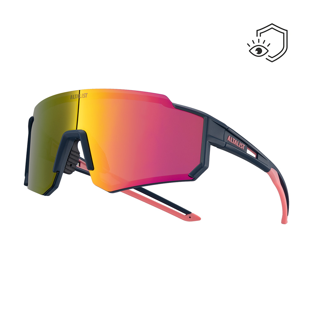 Sportovní sluneční brýle Altalist Legacy 2  černá s červenými skly
