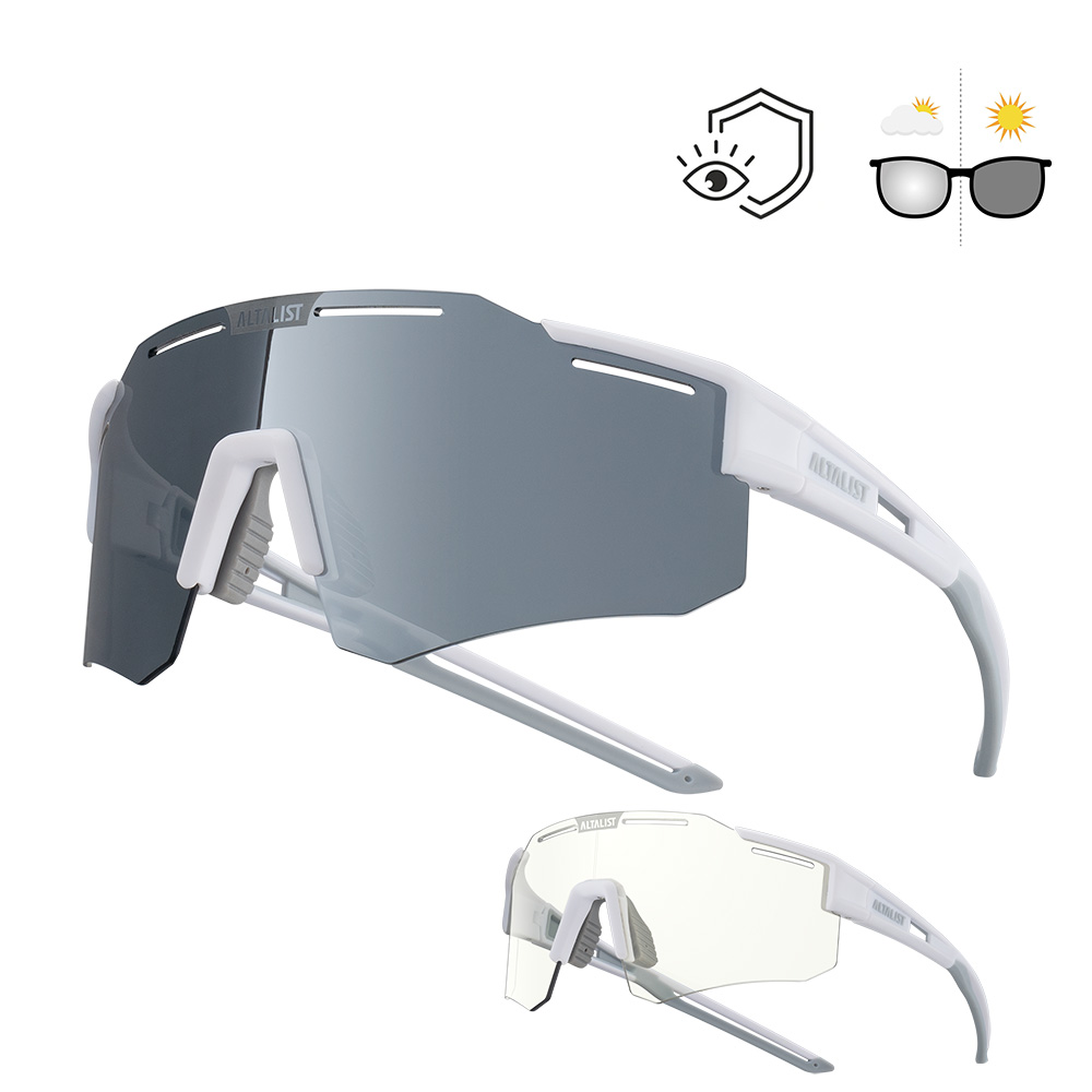 Sportovní sluneční brýle Altalist Legacy 3  tyrkysovo-černá s fialovými skly